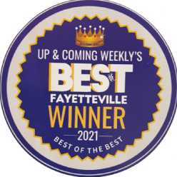best of Fayetteville winner badge